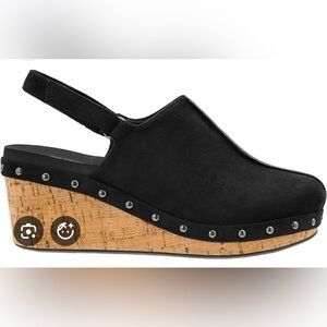 NIB Corky’s Make ‘Em Blush cork studded slingback clog sz 9